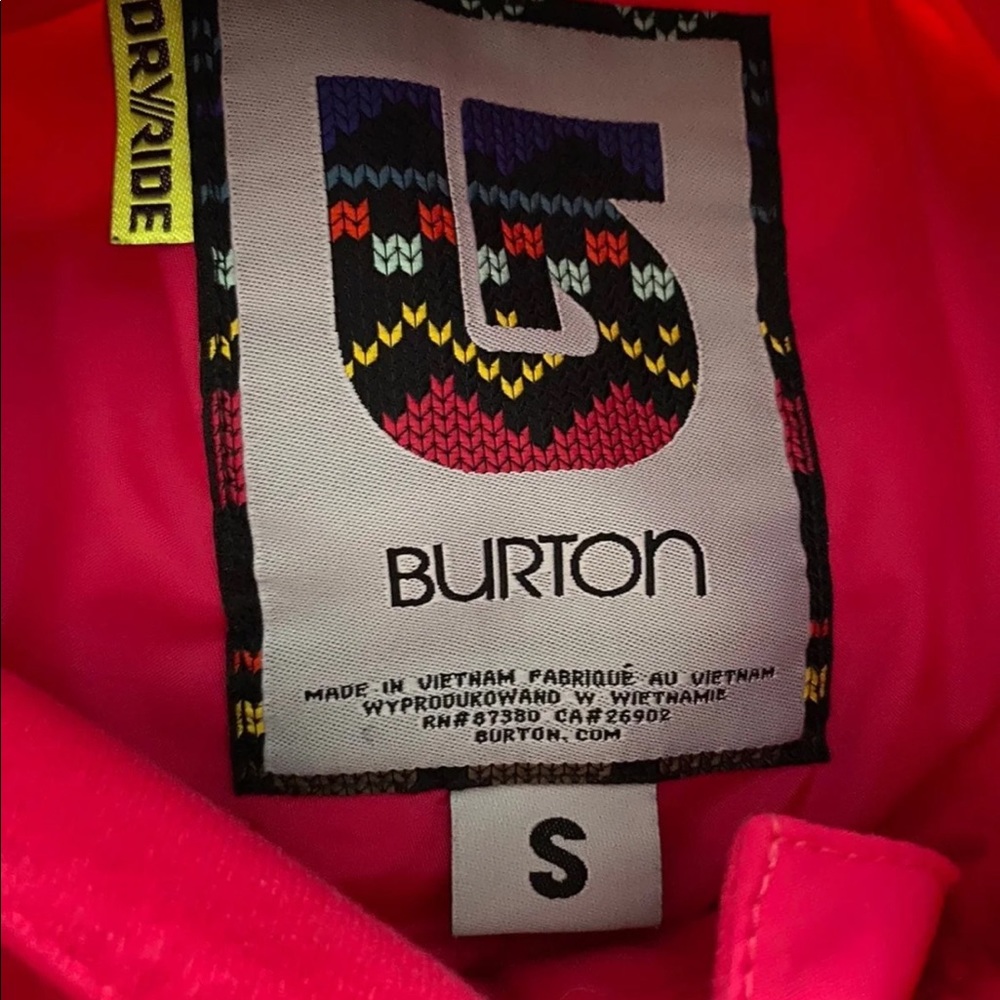 Burton snowboarding pants